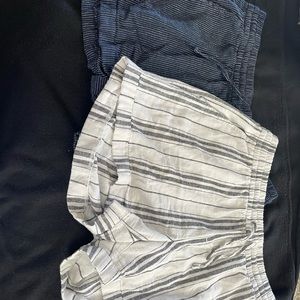 Two pair of old navy shorts size large